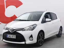 Valkoinen Käytetty 2016 Toyota Yaris Style Viistoperä | 13 690 € (Perustarjous)
