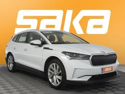 Valkoinen Käytetty 2021 Skoda Enyaq iV Katumaasturi | 24 800 € (Hyvä tarjous)