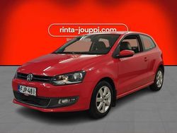 Punainen Käytetty 2010 VW Polo Highline Viistoperä | 8 680 € (Perustarjous)