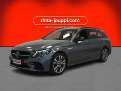 Harmaa Käytetty 2021 Mercedes C300e AMG Farmari | 26 890 € (Supertarjous)