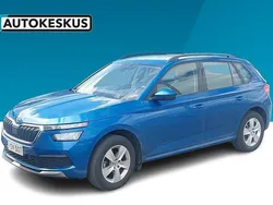 Sininen Käytetty 2021 Skoda Kamiq Ambition Katumaasturi | 18 990 € (Hyvä tarjous)