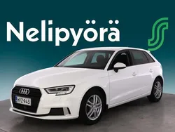 Valkoinen Käytetty 2020 Audi A3 Sportback g-tron Business Sedan | 15 950 €