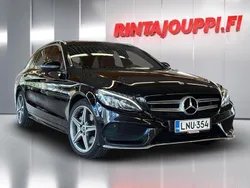 Musta Käytetty 2017 Mercedes C200 AMG line Farmari | 28 400 € (Perustarjous)