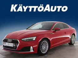 Punainen Käytetty 2021 Audi A5 Advanced Plus Coupe - kaksiovinen | 26 900 € (Perustarjous)