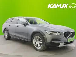 Hopea / harmaa Käytetty 2017 Volvo V90 CC Business Edition Farmari | 34 990 € (Hyvä tarjous)