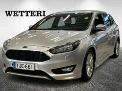 Harmaa Käytetty 2017 Ford Focus ST-Line Farmari | 12 900 € (Hieman kallis)