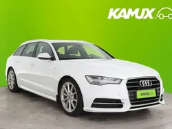 Valkoinen Käytetty 2018 Audi A6 S-Line Farmari | 16 600 € (Supertarjous)