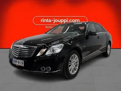 Musta Käytetty 2010 Mercedes E250 Sedan | 19 400 € (Kallis)