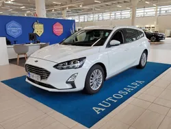 Valkoinen Käytetty 2020 Ford Focus Titanium Farmari | 13 900 € (Perustarjous)