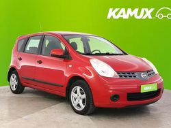 Punainen Käytetty 2008 Nissan Note Visia Tila-auto | 3 990 € (Perustarjous)