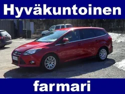 Punainen Käytetty 2012 Ford Focus Titanium Farmari | 5 900 €