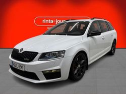 Valkoinen Käytetty 2015 Skoda Octavia RS Farmari | 9 990 € (Perustarjous)