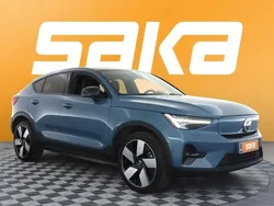Sininen Käytetty 2023 Volvo EC40 Plus Katumaasturi | 35 990 € (Perustarjous)