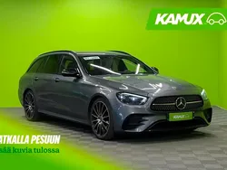 Hopea / harmaa Käytetty 2021 Mercedes E300 AMG Farmari | 47 900 €