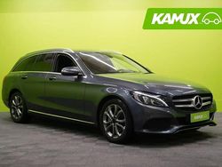 Hopea / harmaa Käytetty 2016 Mercedes C220 Business Farmari | 17 600 € (Hyvä tarjous)