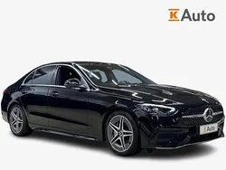 Musta Käytetty 2022 Mercedes C300 AMG Sedan | 48 990 €
