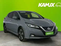 Hopea / harmaa Käytetty 2021 Nissan Leaf Tekna Viistoperä | 18 870 € (Hyvä tarjous)
