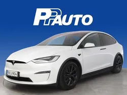 Valkoinen Käytetty 2023 Tesla Model X Long Range AWD Katumaasturi | 74 890 €
