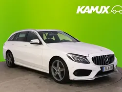 Valkoinen Käytetty 2015 Mercedes C200 Premium Farmari | 8 000 € (Perustarjous)