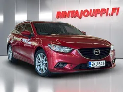 Punainen Käytetty 2014 Mazda 6 Inclusive Farmari | 6 800 € (Perustarjous)