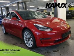 Punainen Käytetty 2019 Tesla Model 3 Long Range AWD Sedan | 35 900 €