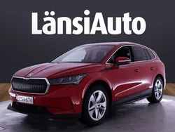 Punainen Käytetty 2021 Skoda Enyaq iV Drive Katumaasturi | 31 950 € (Supertarjous)