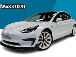 Valkoinen Käytetty 2019 Tesla Model 3 Performance Sedan | 23 800 € (Perustarjous)