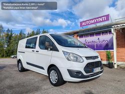 Valkoinen Käytetty 2017 Ford Transit Custom Trend Van | 13 270 € (Kallis)