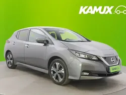 Hopea / harmaa Käytetty 2021 Nissan Leaf Tekna Viistoperä | 18 370 € (Hyvä tarjous)