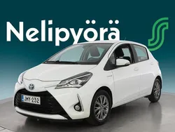 Valkoinen Käytetty 2020 Toyota Yaris Hybrid Edition Viistoperä | 14 900 € (Hyvä tarjous)
