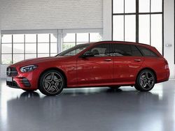 Punainen Käytetty 2021 Mercedes E300 Avantgarde Farmari | 37 900 € (Kallis)