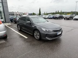 Harmaa Käytetty 2017 Kia Optima Hybrid Premium Sedan | 11 680 € (Perustarjous)