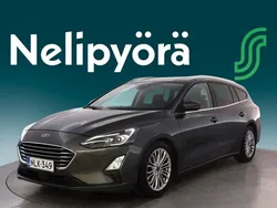 Harmaa Käytetty 2018 Ford Focus Titanium Farmari | 12 900 € (Perustarjous)