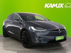 Hopea / harmaa Käytetty 2019 Tesla Model X Performance Katumaasturi | 49 890 € (Perustarjous)