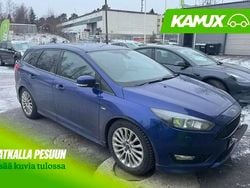 Sininen Käytetty 2017 Ford Focus ST-Line Farmari | 6 700 € (Hieman kallis)