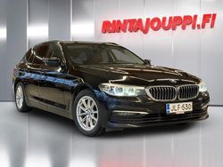 Musta Käytetty 2019 BMW 518 Farmari | 15 900 € (Perustarjous)