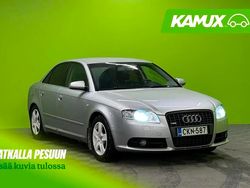 Hopea / harmaa Käytetty 2007 Audi A4 S-Line Sedan | 4 990 €