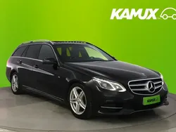Musta Käytetty 2015 Mercedes E220 Business Farmari | 17 750 € (Hyvä tarjous)