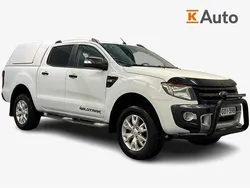 Valkoinen Käytetty 2014 Ford Ranger Wildtrack Nouto | 17 890 € (Supertarjous)