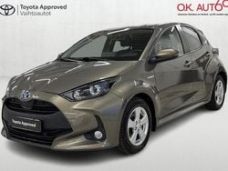 Ruskea Käytetty 2021 Toyota Yaris Hybrid Active Viistoperä | 17 900 € (Perustarjous)
