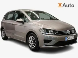 Harmaa Käytetty 2015 VW Golf Sportsvan Highline Tila-auto | 9 490 € (Perustarjous)