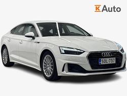 Valkoinen Käytetty 2021 Audi A5 Sportback Advanced Plus Viistoperä | 29 790 € (Perustarjous)