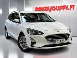 Valkoinen Käytetty 2020 Ford Focus Titanium Farmari | 14 300 € (Hyvä tarjous)