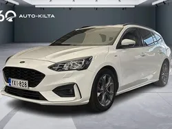 Valkoinen Käytetty 2021 Ford Focus ST-Line Farmari | 16 900 € (Supertarjous)