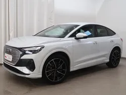 Valkoinen Käytetty 2022 Audi Q4 Sportback e-tron Advanced Plus Katumaasturi | 45 890 € (Hieman kallis)
