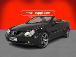 Musta Käytetty 2005 Mercedes CLK200 Avantgarde Avoauto | 18 800 €