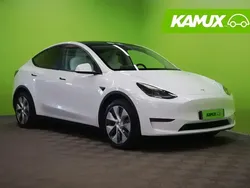 Valkoinen Käytetty 2022 Tesla Model Y Long Range Katumaasturi | 29 290 € (Perustarjous)