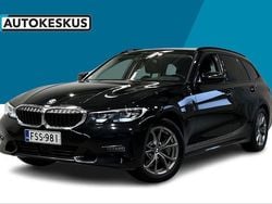 Musta Käytetty 2021 BMW 330e Sport Line Farmari | 22 690 € (Hyvä tarjous)