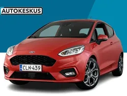 Punainen Käytetty 2018 Ford Fiesta ST-Line Viistoperä | 9 900 € (Hyvä tarjous)