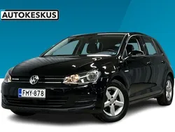 Musta Käytetty 2016 VW Golf VII Comfortline Viistoperä | 13 590 € (Hyvä tarjous)